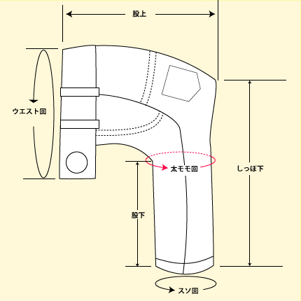 サイズ図解